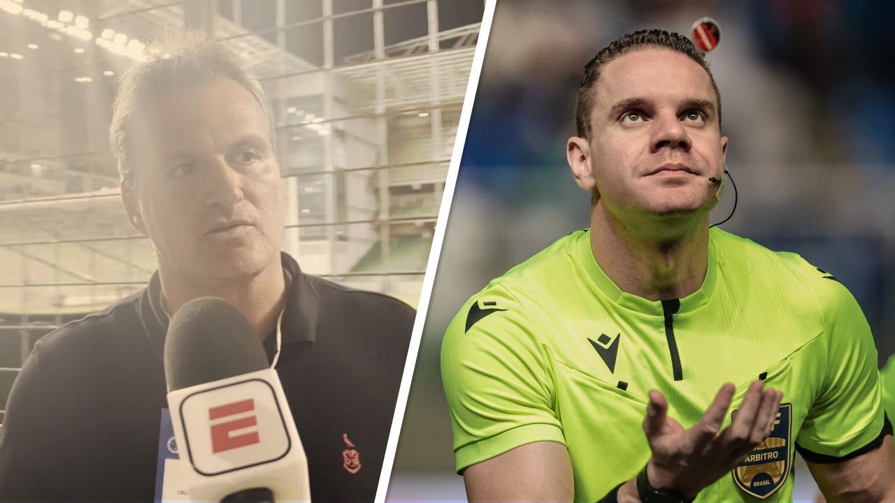 Spindel critica arbitragem e ironiza CBF: Tudo contra o Flamengo, falar para quê?