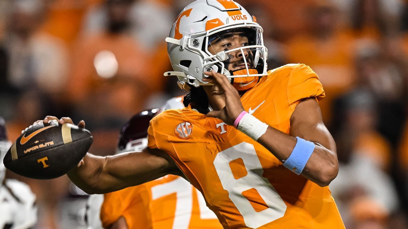 Sources: Vols moving on from QB Iamaleava