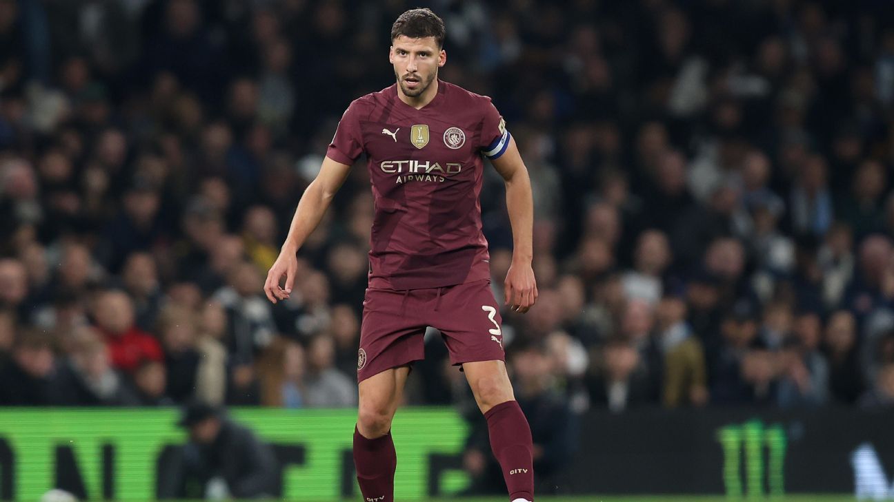 Rúben Dias after Man City slump: 'Please doubt us'