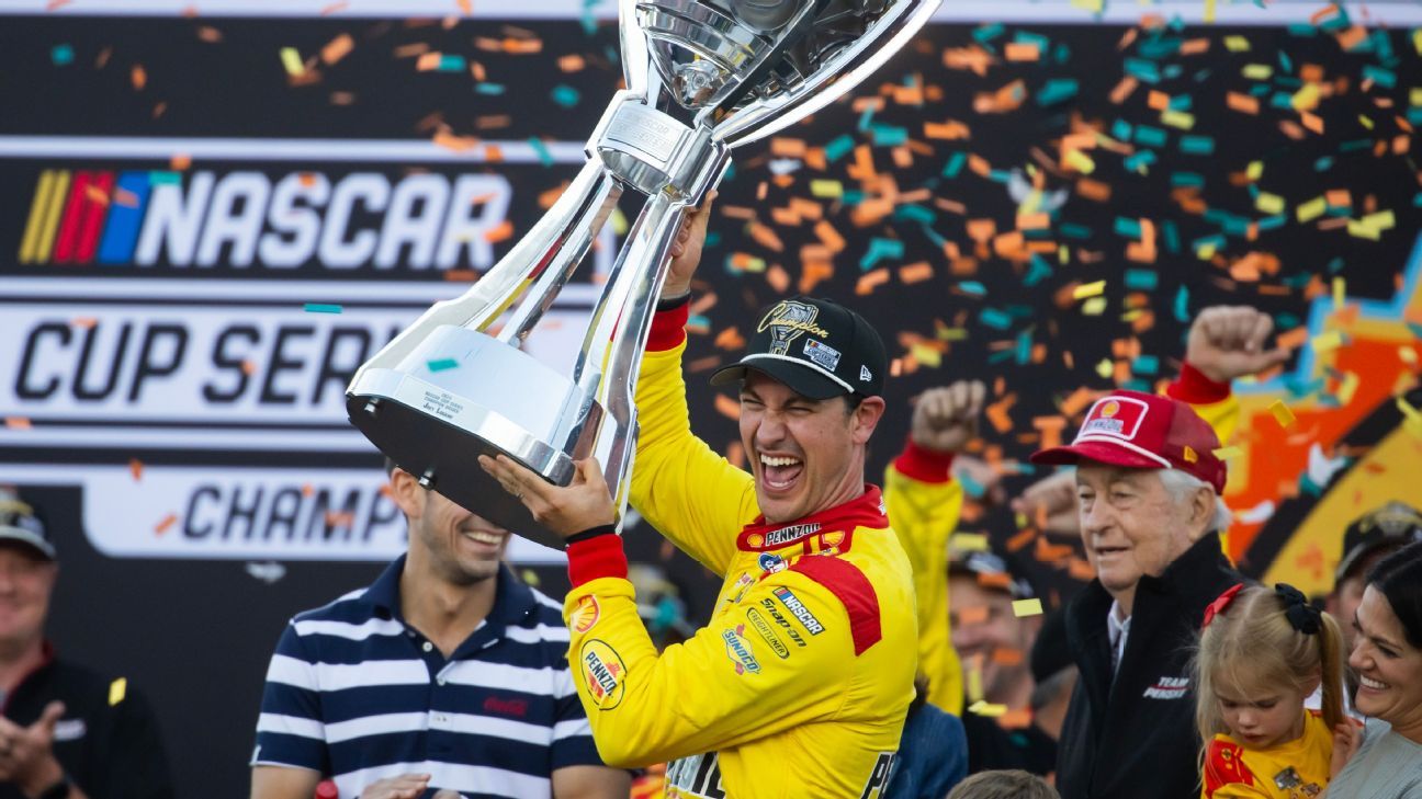 Forget the playoff format, Logano is a three-time NASCAR champ