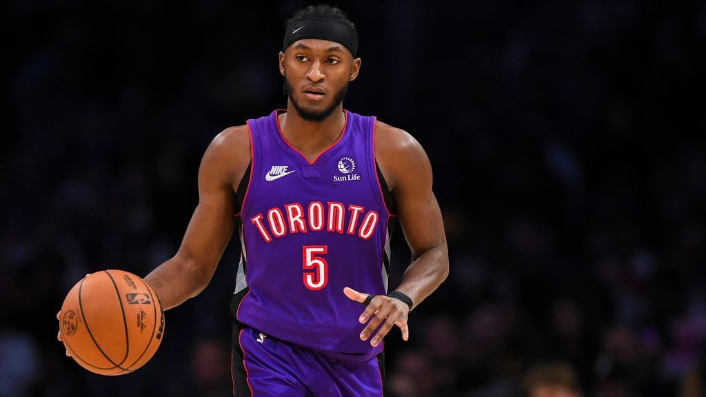 Raptors' Quickley (elbow) out at least one week