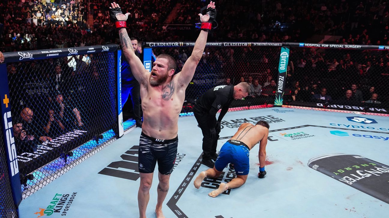Lenda do UFC finaliza adversário em 45ª luta no UFC e fica a uma do recorde de Charles do Bronx
 #ÚltimasNotícias #Portugal