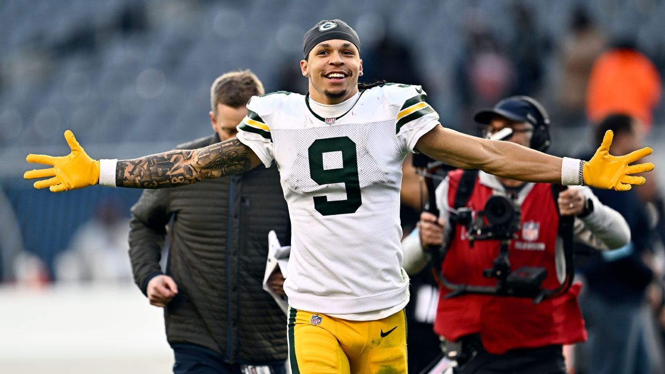 Packers' Christian Watson reminds everyone what he can do - ESPN