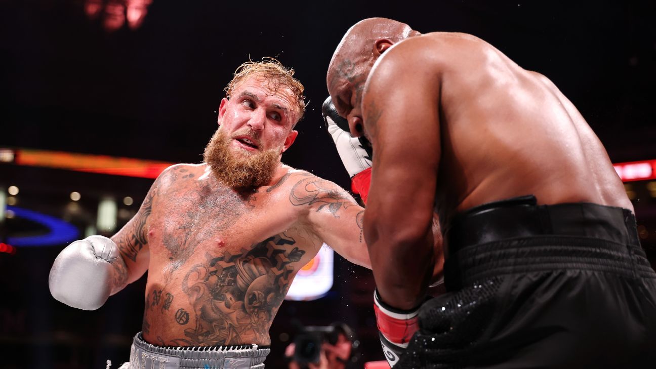 Mike Tyson vs. Jake Paul, la pelea más apostada en años ESPN