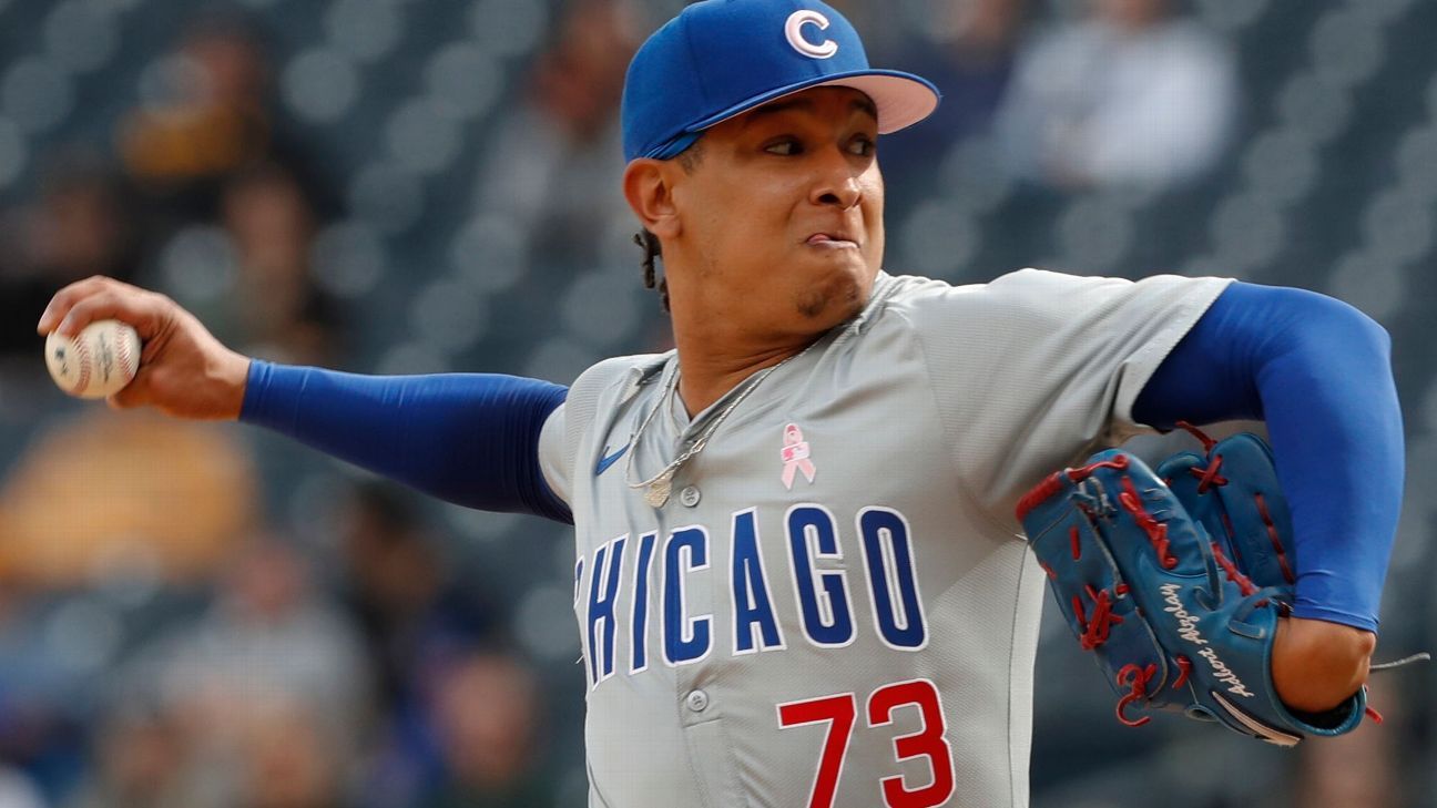 Cubs DFA former closer Alzolay, 29, sources say