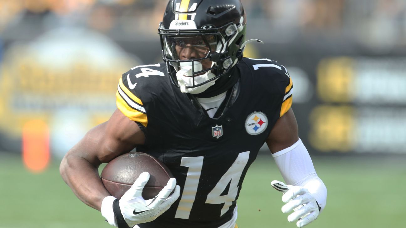 Steelers WR Pickens inactive for Browns rematch