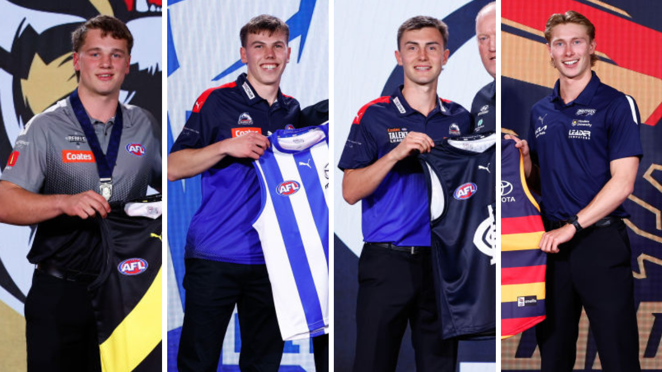 AFL Draft 2024 what the top 10 draftees had to say on the night Sam