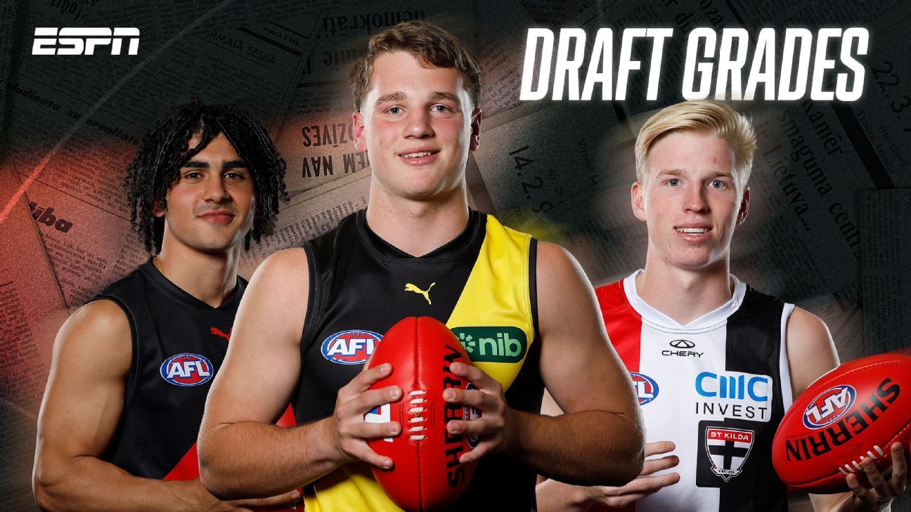 Every club's 2024 AFL Draft haul rated Who passed and who failed? ESPN