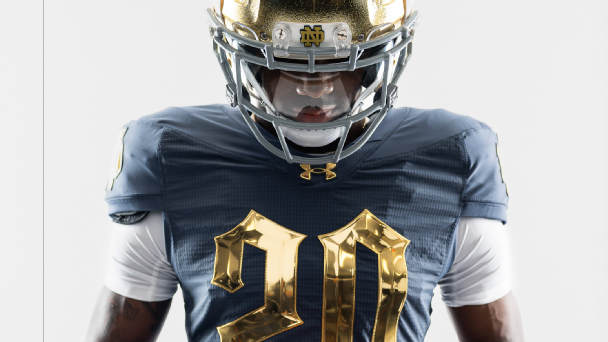 Notre Dame's 'Shamrock Series' look leads Week 13 college football uniforms