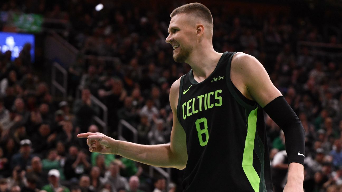 A perfect party for the Celtics with the return of Porzingis and the blowout of the Clippers