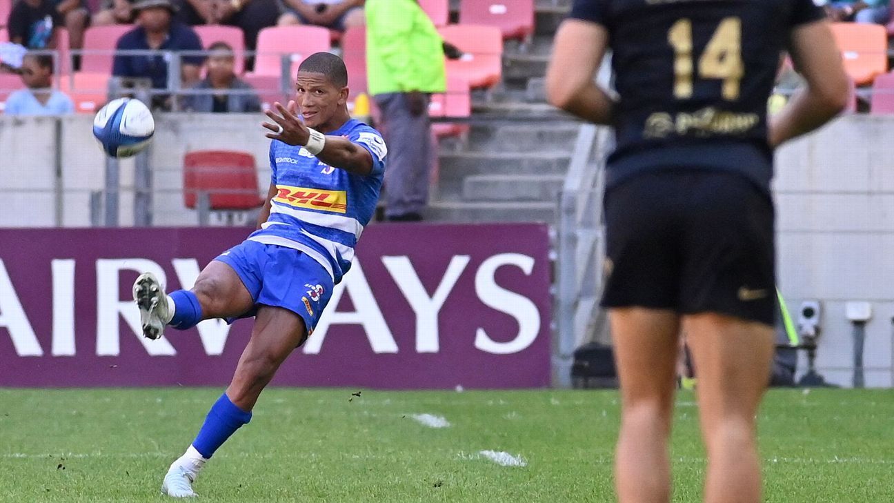 Stormers' Manie Libbok hospitalised after horror tackle against Toulon