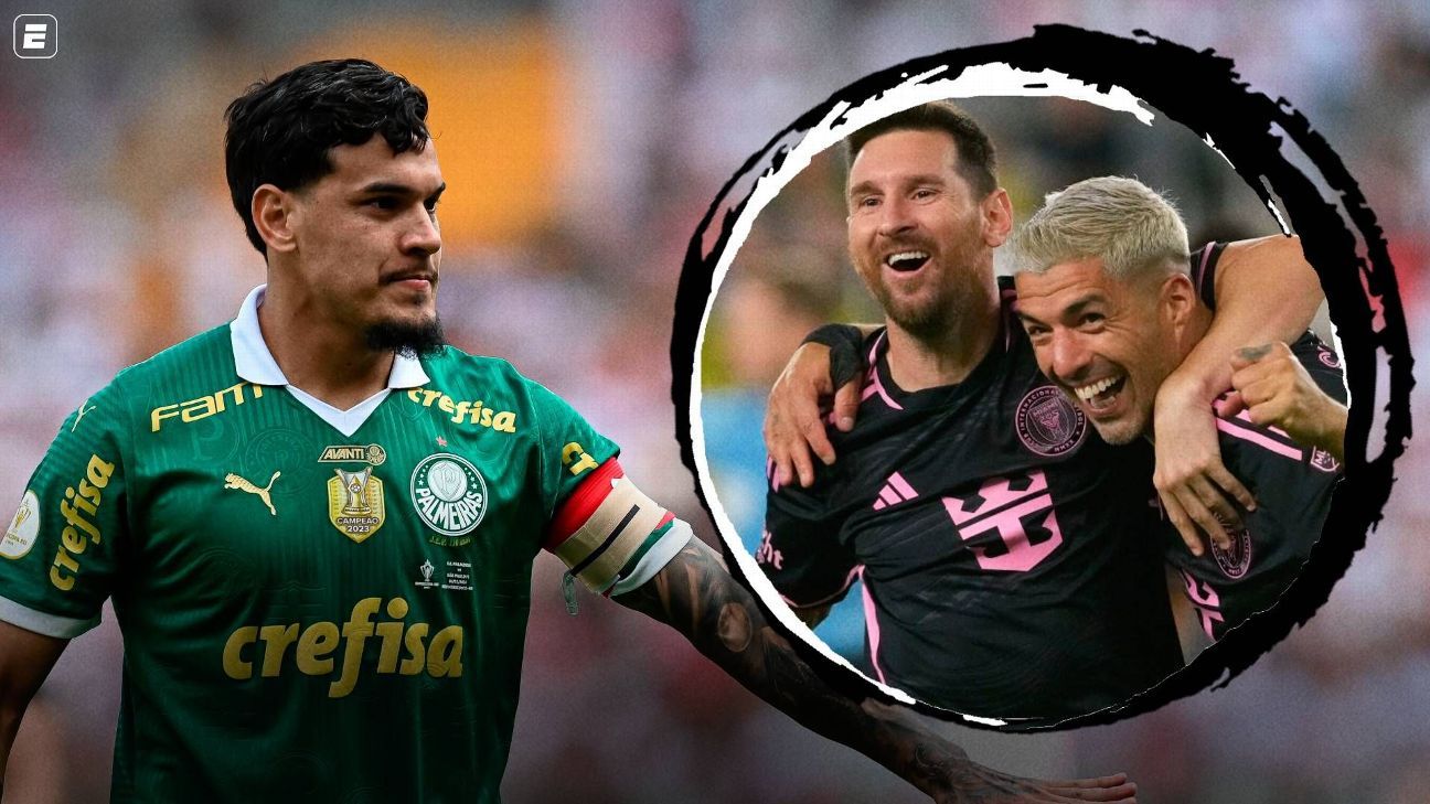 Gustavo Gómez projeta duelo histórico do Palmeiras com Messi e Suárez no Mundial