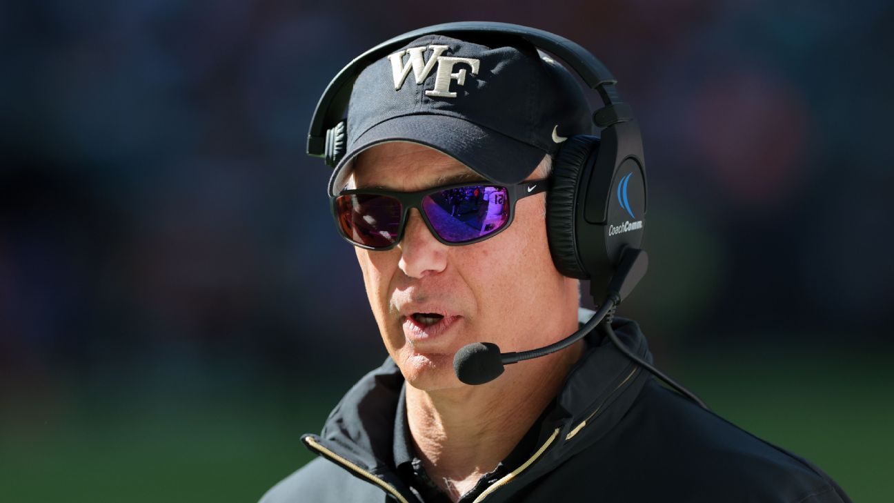 Clawson resigns as Wake coach, becomes advisor