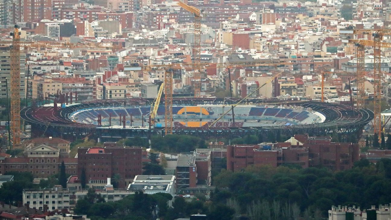 Source: Barça's Camp Nou return faces 2025 delay