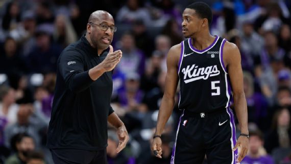 Mike Brown and De`Aaron Fox helped the Kings set a then-NBA-record for offensive efficiency in 2022-23.