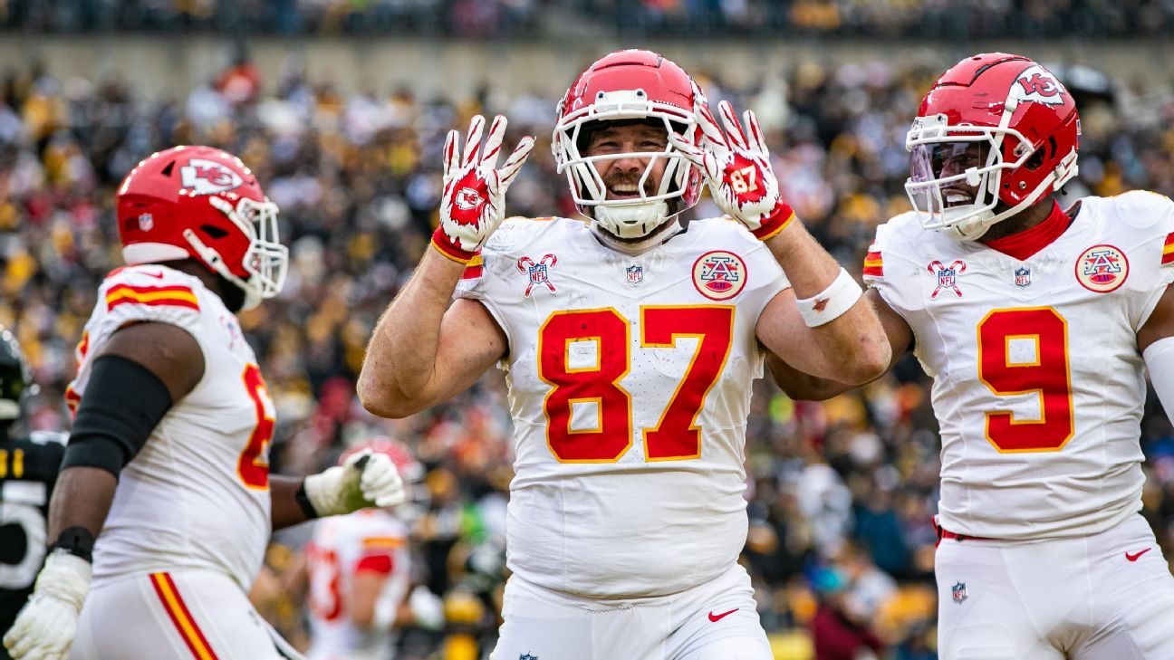 Chiefs’ Kelce finishes 1st in Pro Bowl fan voting