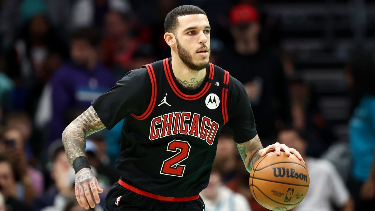 Lonzo Ball en su nuevo equipo
