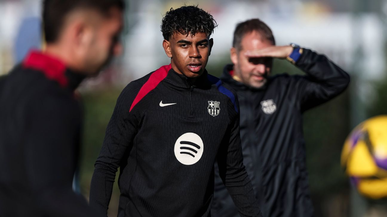 Barcelona Receives Timely Injury Boost as Lamine Yamal Resumes Training Ahead of Supercopa