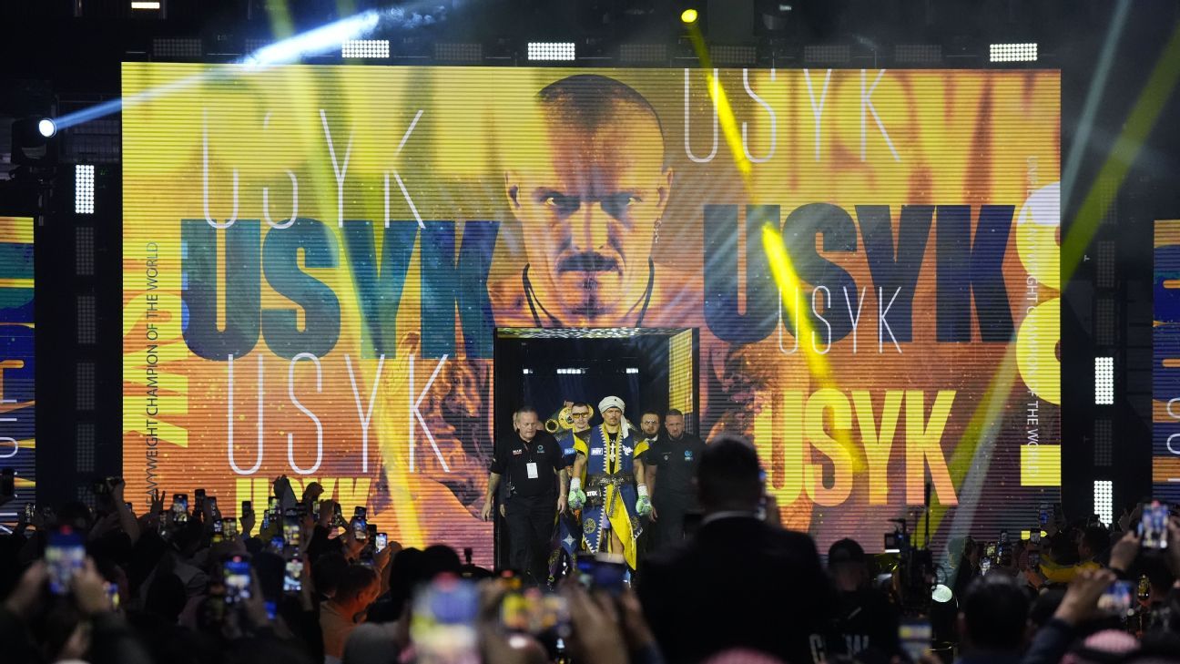 Oleksandr Usyk Named Best Boxer of 2024
