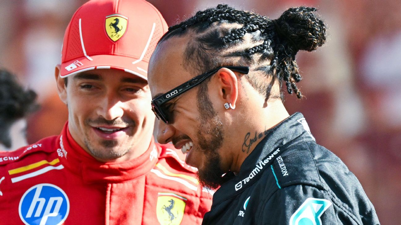 Lewis Hamilton vows to embrace Ferrari change in new job post - ESPN