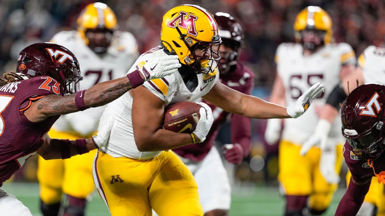 Bowl previews and takeaways: Mayo for Minnesota after beating Virginia Tech