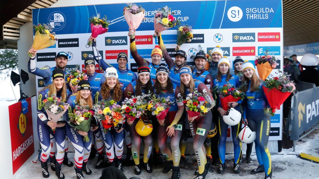 Ukraine wins 1st World Cup luge medal since ’09