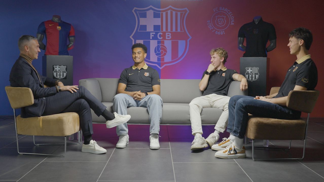 The U.S. trio hoping to comply with Yamal from La Masia to Barcelona stardom