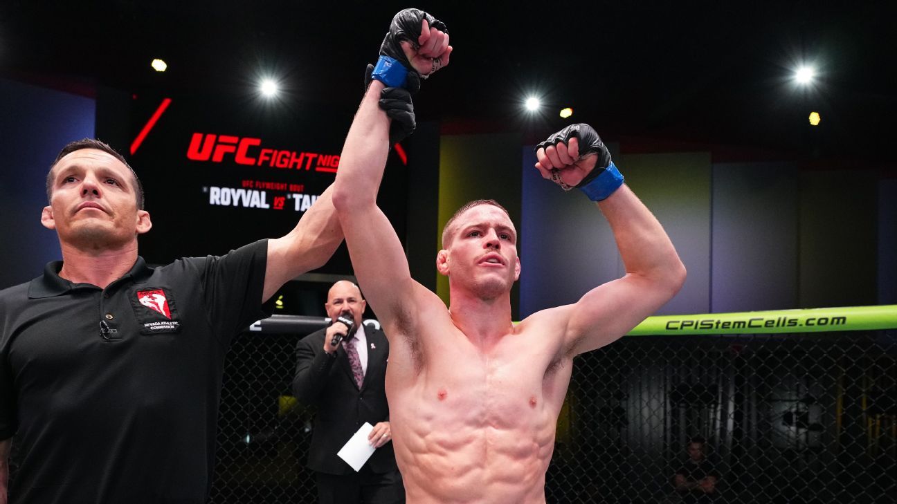 Australian MMA fighter Cody Haddon to face Aleksandre Topuria at UFC