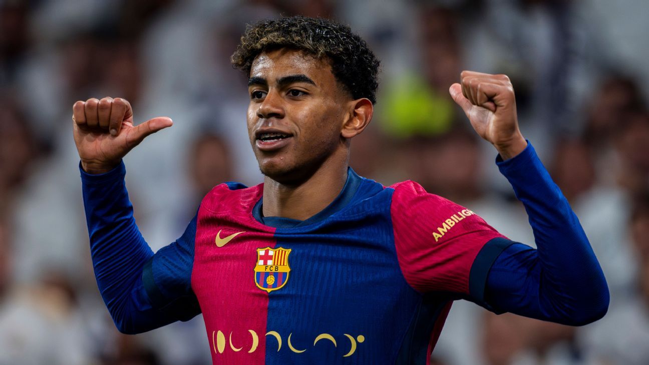 À ESPN, goleiro do Barcelona afirma que talento de Lamine Yamal 'é suficiente por enquanto' e faz aviso: 'Maiores testes ainda estão por vir'