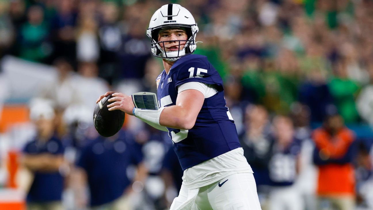 Tearful Penn State QB Allar rues ill-fated try