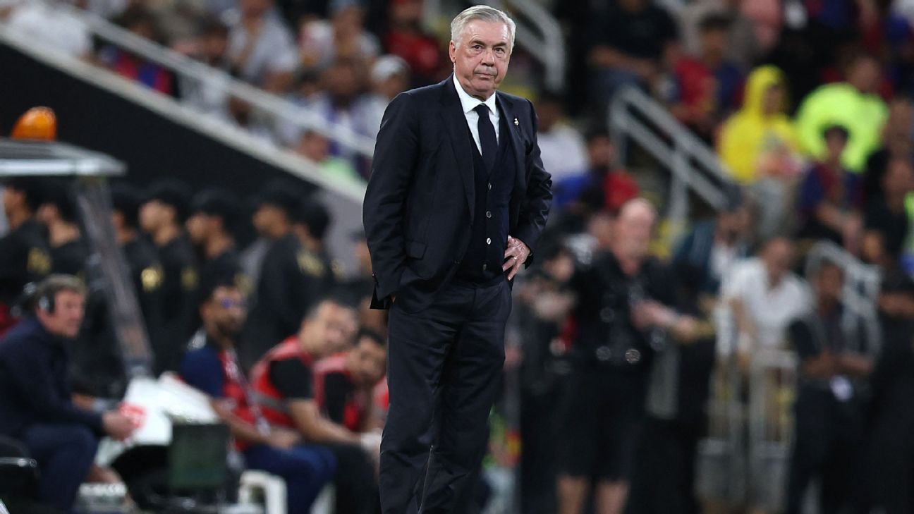 Carlo Ancelotti Expresses Sadness and Disappointment Following Real Madrid’s Shocking Defeat