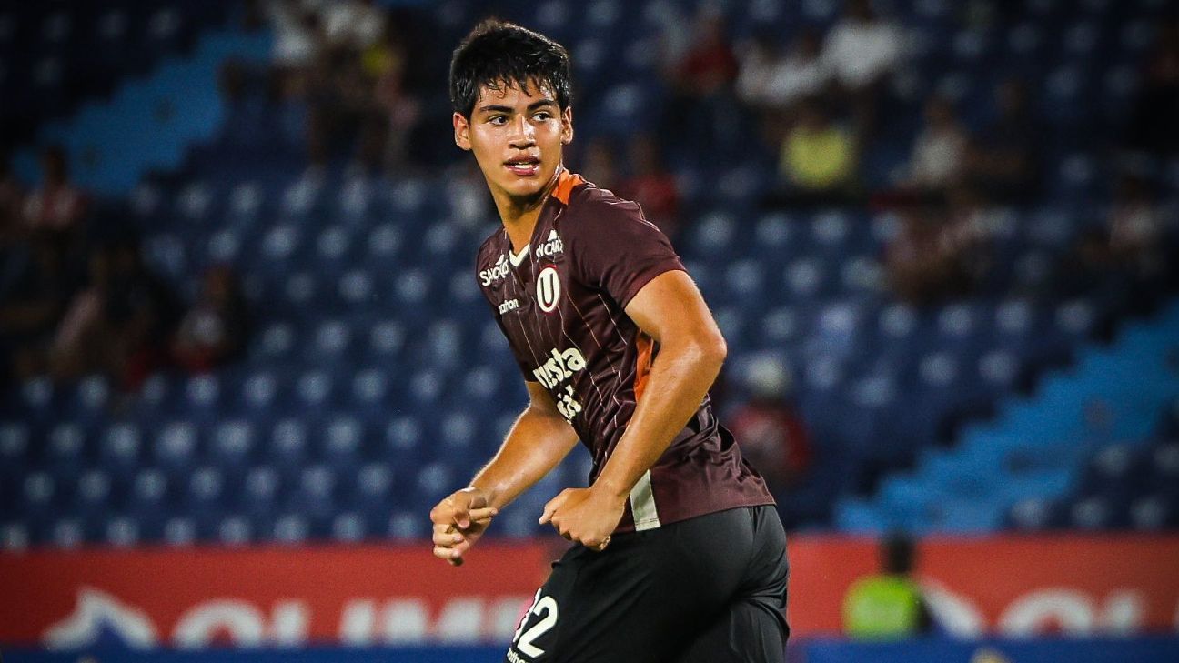 Quién es Rafael Guzmán, el juvenil de 16 años que debutó con Universitario  - ESPN