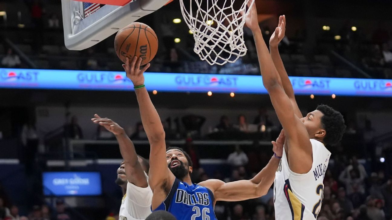 Mavericks say non-call on apparent goaltend cost them game - ESPN