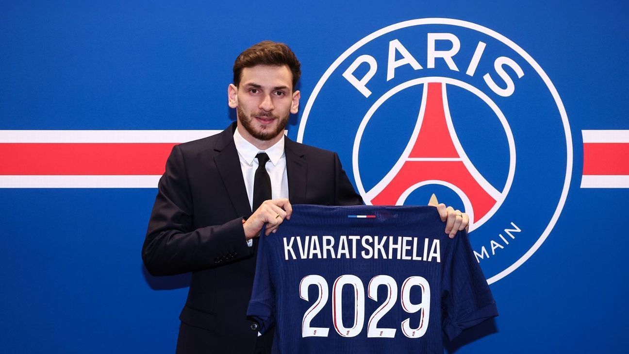 Why Paris Saint-Germain signed Khvicha Kvaratskhelia - ESPN