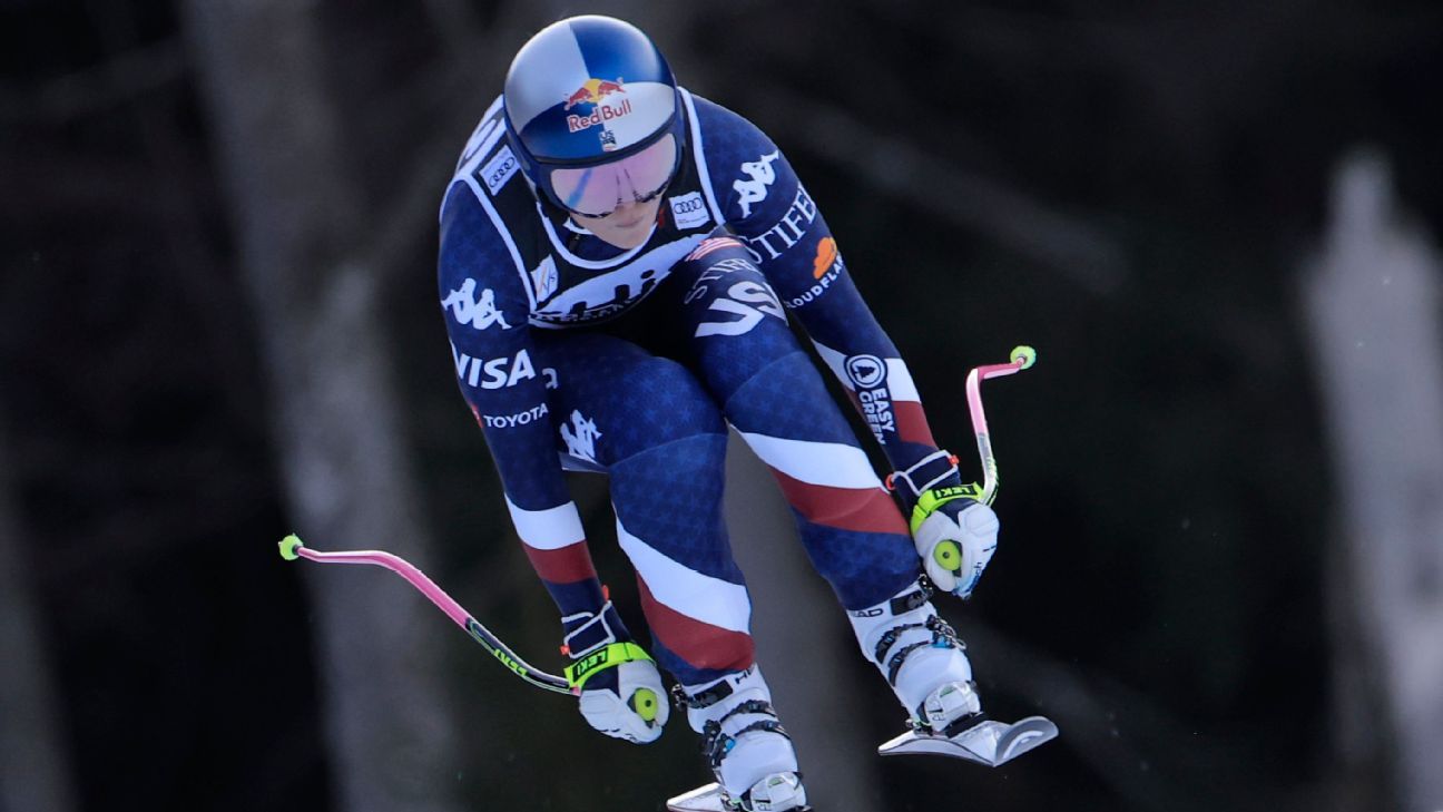 Brignone wins WCup downhill, Vonn doesn