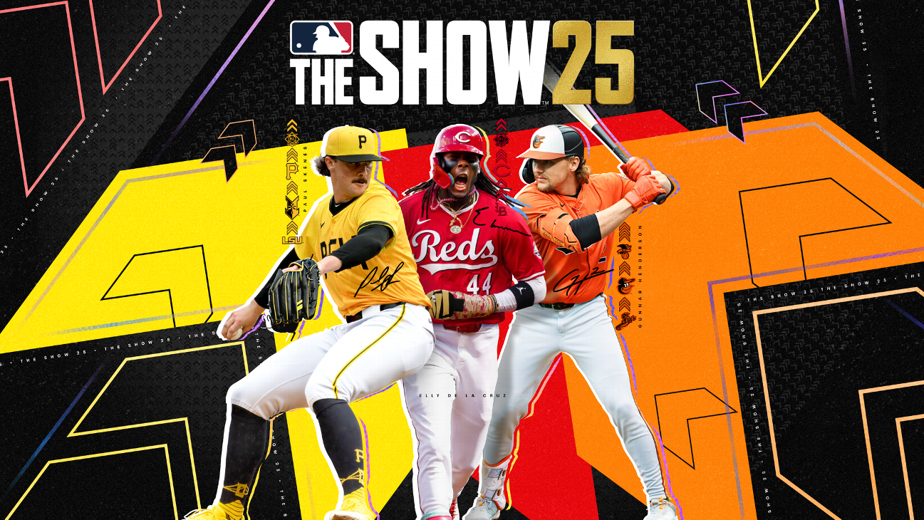 Trio of young stars grace MLB The Show 25 cover