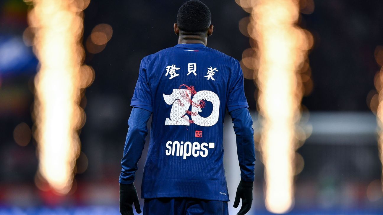 Year of the Snake: PSG show off special Lunar New Year kit