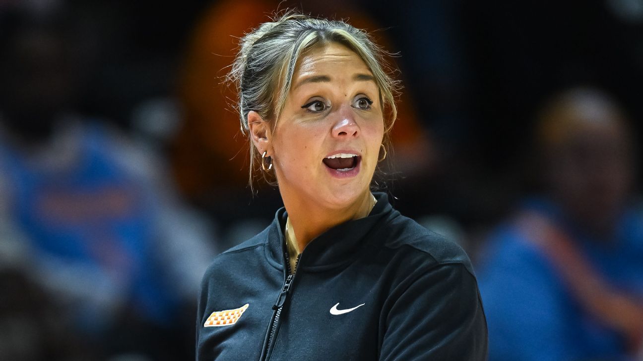 Caldwell coaches Lady Vols week after giving birth