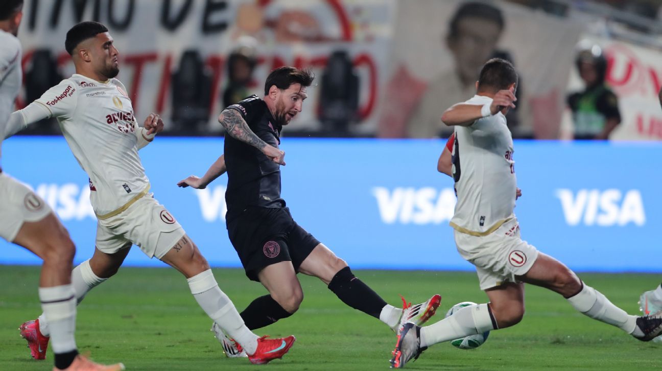 Universidade e Inter Miami empataram 0-0, mas as penalidades foram para a equipe Messi
 #ÚltimasNotícias