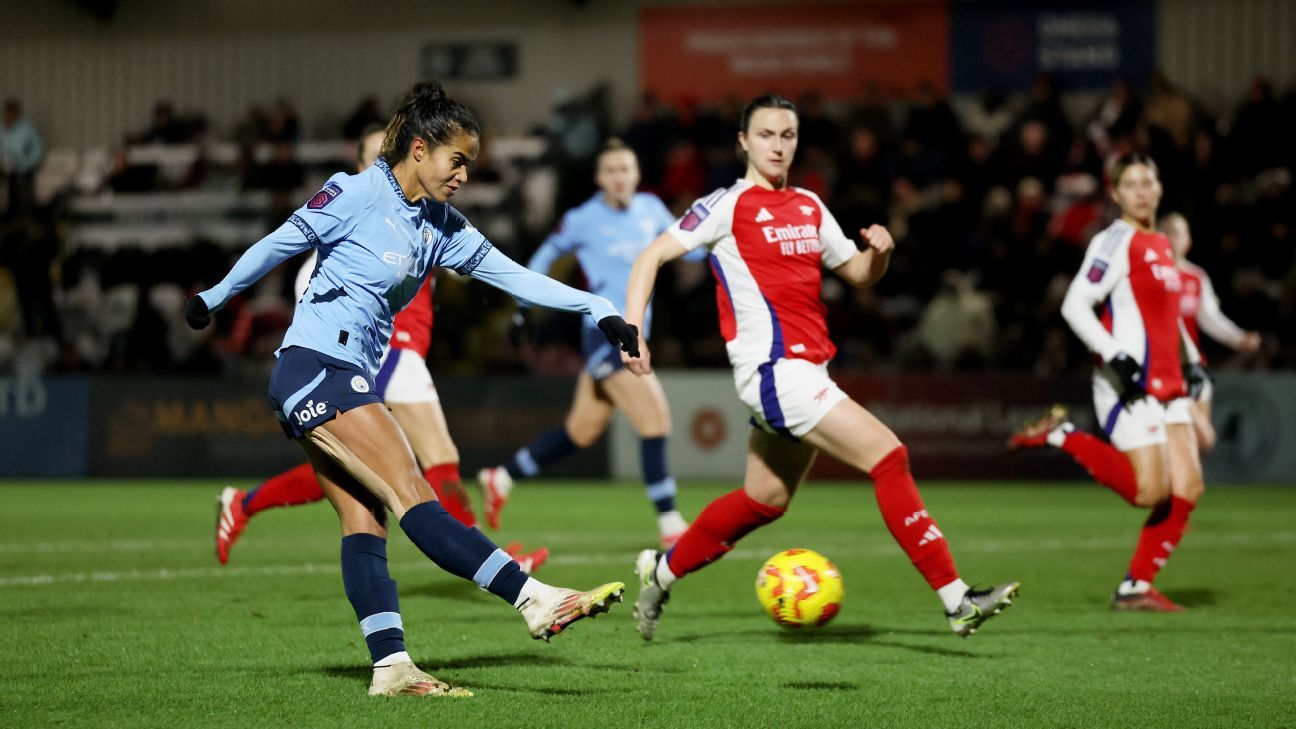 Manchester City reaches Women's League Cup final after Fowler's stoppage-time goal