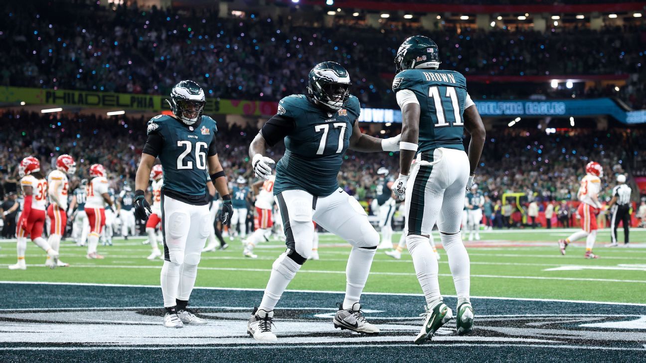 Eagles atropelam Chiefs e vencem Super Bowl