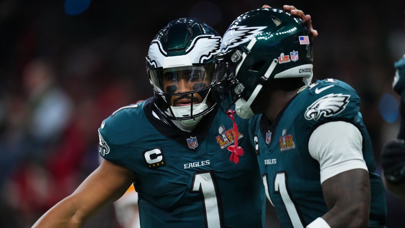 Eagles sobem no ranking dos campeões da NFL com 2º título; veja lista completa