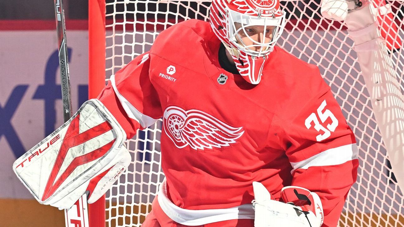 Red Wings trade goaltender Husso, 30, to Ducks