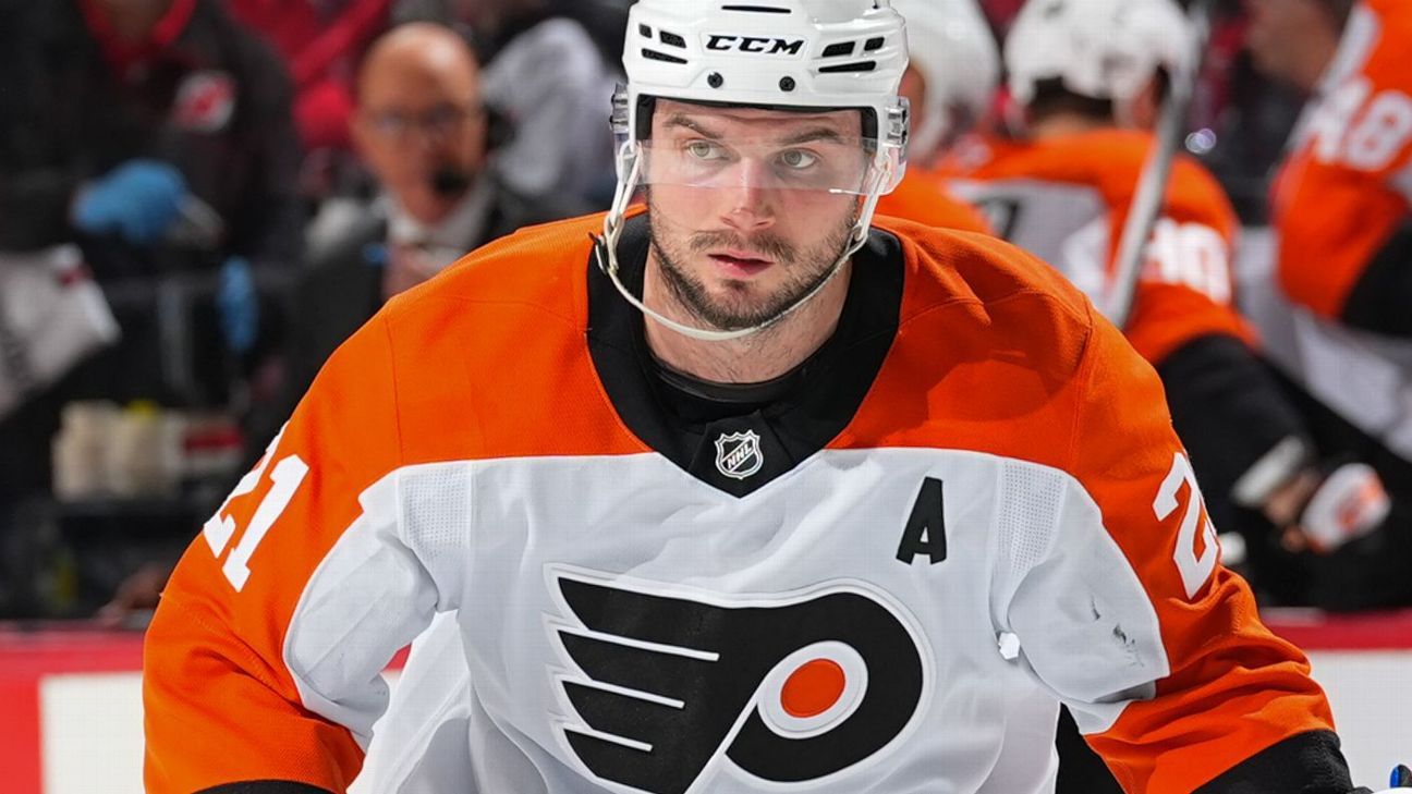 Maple Leafs acquire Flyers' Scott Laughton to address center situation - ESPN