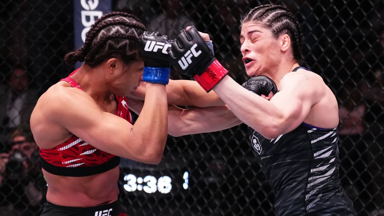 Jacqueline Cavalcanti vence a quarta seguida no UFC e aposenta rival