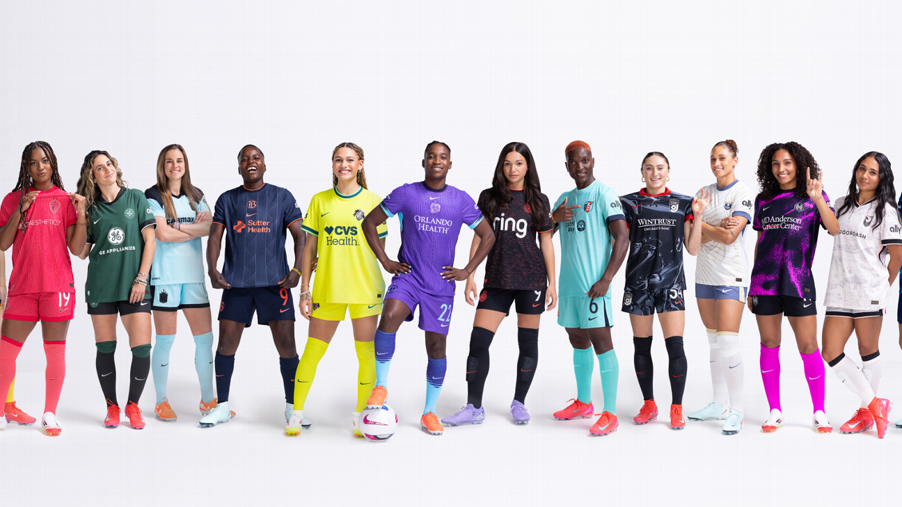 Ranking new 2025 NWSL team jerseys, with photos: Which kits hit?