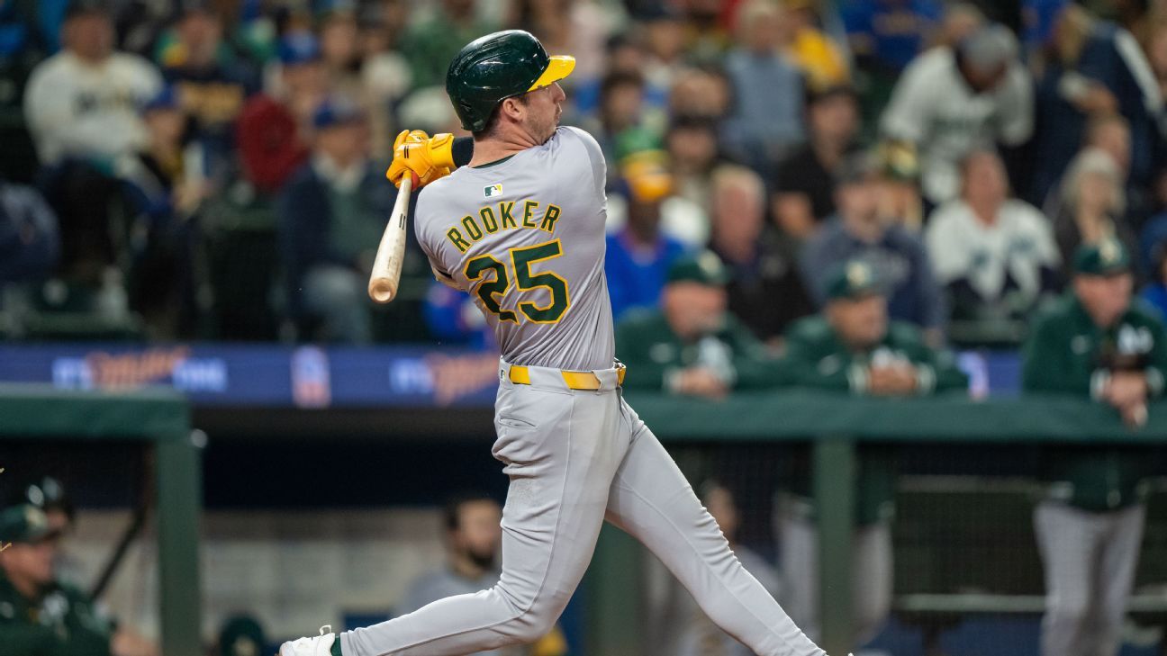 A's Rooker joins list of HR Derby participants