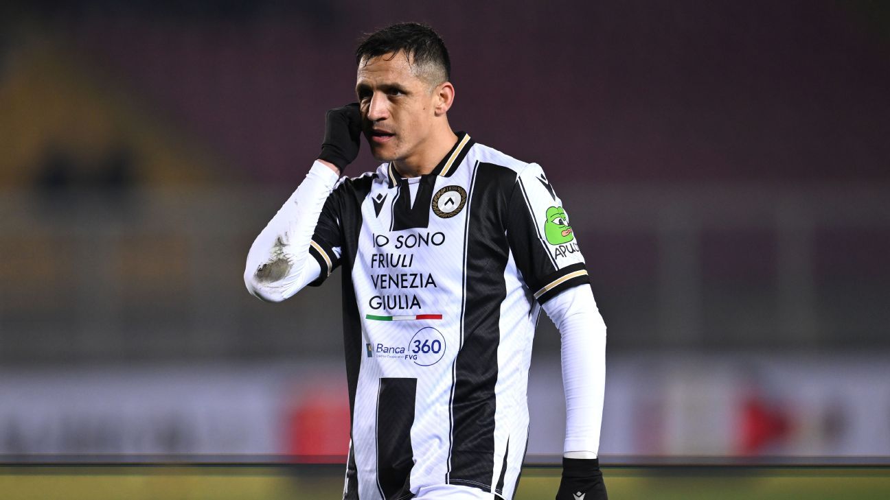 La categórica respuesta del DT de Udinese sobre por qué no juega Alexis ...