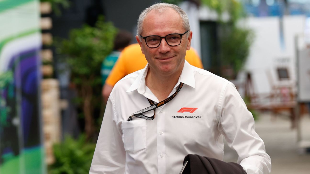 Stefano Domenicali renueva como CEO de F1 hasta 2029 - ESPN