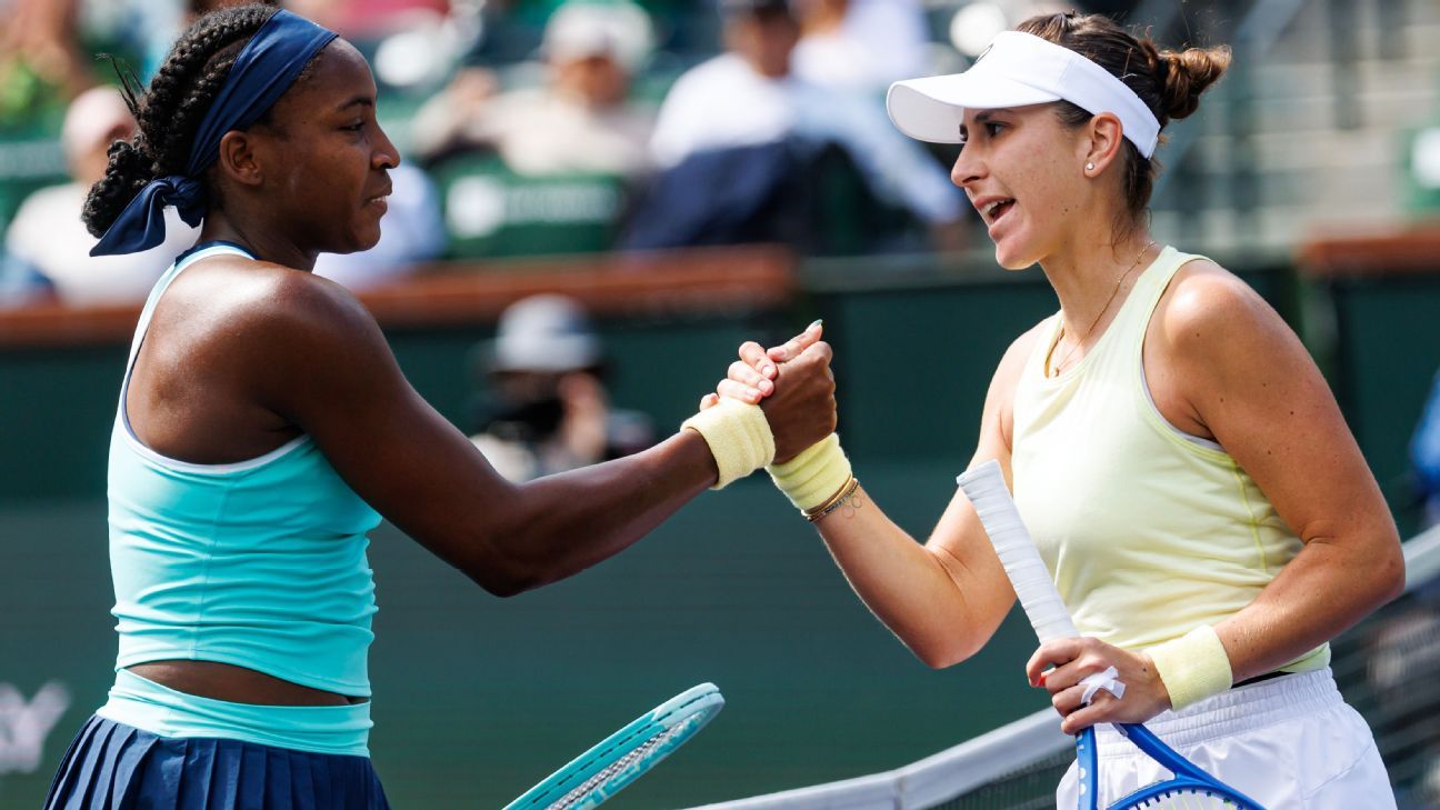 Gauff upset at Indian Wells; Keys on to quarters